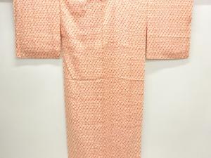 瓢箪に独楽模様単衣長襦袢